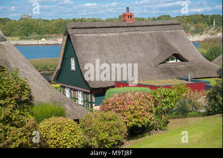 Fischerdorf gothmund an der Trave, Gothmund, Ostsee, Schleswig-Holstein, Deutschland, Europa Stockfoto