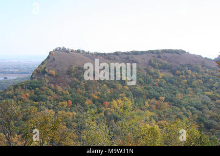 Great River Bluffs Park in Minnesota. Great River Bluffs Park in Minnesota Stockfoto