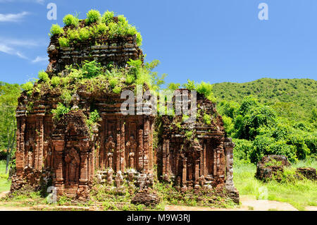 Alten Hindu-Tempel meines Sohnes in der Nähe von Hoi An. Vietnam Stockfoto