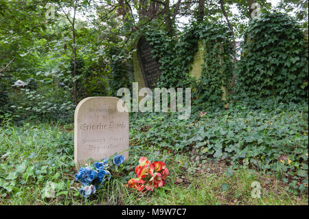 London. Abney Park Friedhof, Stoke Newington. Vereinigtes Königreich. Stockfoto