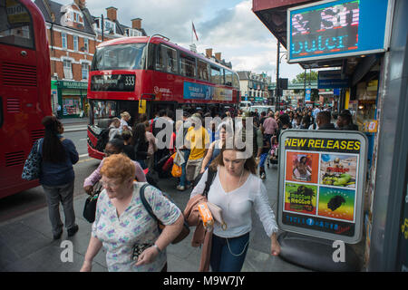 London. Brixton. Vereinigtes Königreich. Stockfoto