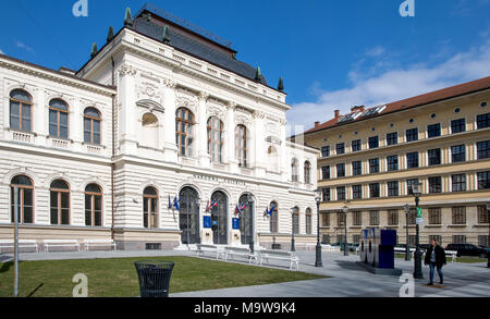 Nationalgalerie Ljubljana Slowenien Stockfoto