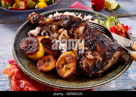 Jamaican Jerk Chicken Stockfoto