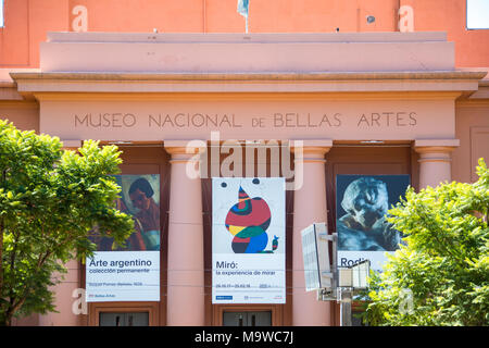 Museo Nacional de Bellas Artes, National Museum der Bildenden Künste, Buenos Aires, Argentinien Stockfoto