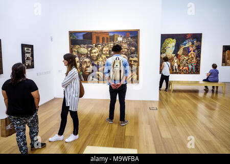 Buenos Aires Argentinien,Buenos Aires Latin American Art Museum MALBA Museo de Arte Latinoamericano,innen,Ausstellungssammlung,collec Stockfoto