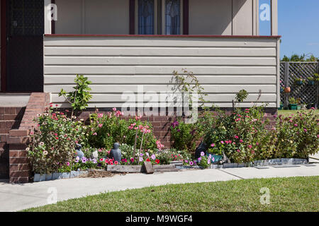 Suburban Wasserfall, einem Vorort am Stadtrand von Sydney, New South Wales, Australien Stockfoto