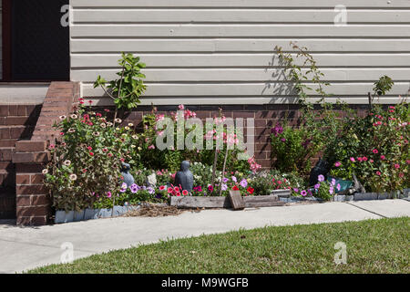 Suburban Wasserfall, einem Vorort am Stadtrand von Sydney, New South Wales, Australien Stockfoto