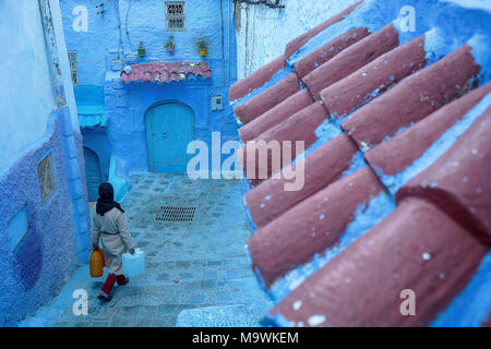 Chefchaouen Medina. Marokko Stockfoto