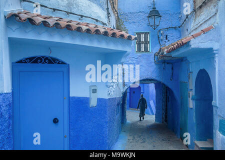 Chefchaouen Medina. Marokko Stockfoto