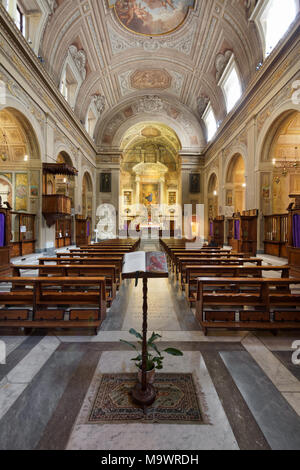 Santa Maria della Concezione dei Cappuccini - Rom (Unsere Liebe Frau von der Konzeption der Kapuziner) Stockfoto