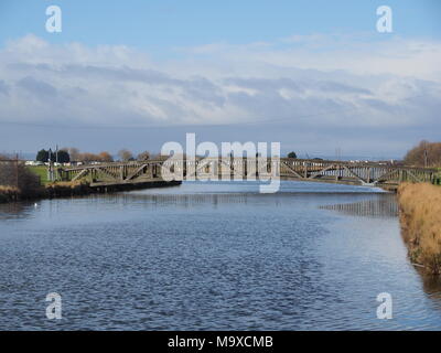 Sheerness, Kent, Großbritannien. 29. März, 2018. UK Wetter: Ein sonnigen Morgen in Sheerness auf der Isle of Sheppey, Kent. Credit: James Bell/Alamy leben Nachrichten Stockfoto