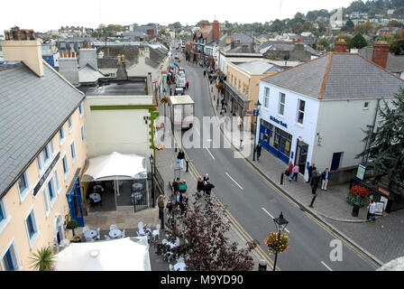 Das Dorf Dalkey, ein Wohnvorort südlich von Dublin in Südirland. Hier sind einige der berühmten Namen aus dem Bereich Entertainment & Film i Stockfoto