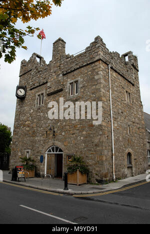 Dalkey Castle & Heritage Centre im Dorf Dalkey, einem Wohnvorort südlich von Dublin in Südirland. Stockfoto