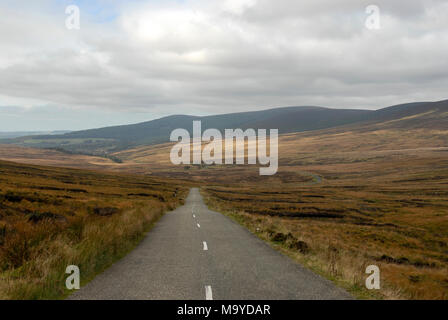 Remote land Szenen in den Wicklow National Park, Irlands. Stockfoto