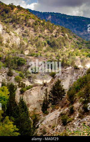 Blick von Adonis Bäder, Koili, Zypern. Stockfoto