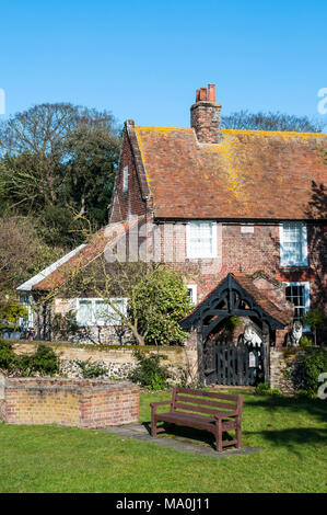 Das alte Bauernhaus an St. Peters, Broadstairs, Kent Stockfoto