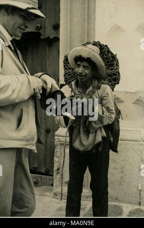 Guatemaltekische Volk bei der Arbeit und in der Festival Stockfoto