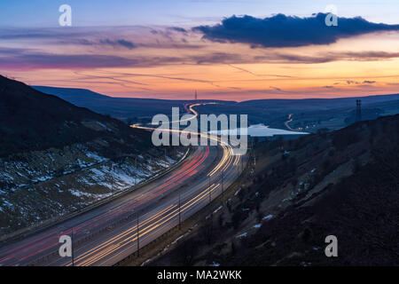 Rainbow Bridge, Scammonden, West Yorkshire, United Kindsom Stockfoto