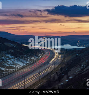 Rainbow Bridge, Scammonden, West Yorkshire, United Kindsom Stockfoto