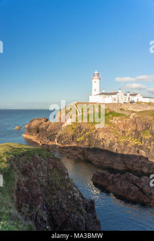 Fanad Head (Fánaid) Leuchtturm, County Donegal, Ulster, Irland, Europa. Stockfoto