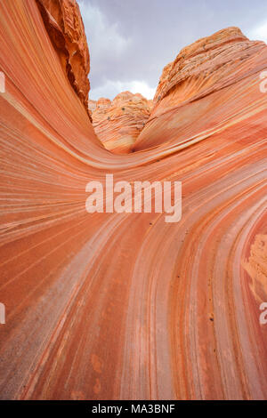 Die Wave, Coyote Buttes North, Colorado Plateau, Arizona, USA Stockfoto