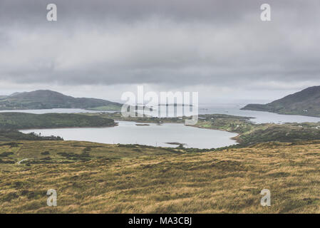 Letterfrack, den Connemara National Park, Galway, Ireland. Stockfoto