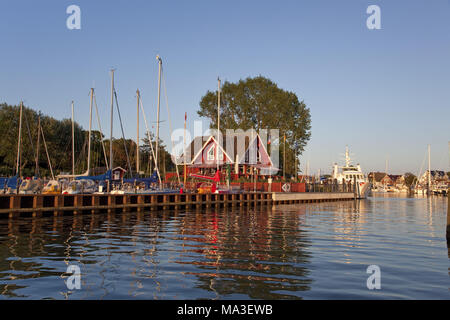 Hafen in Niendorf an der Ostsee, am Timmendorfer Strand, Schleswig Holstein, Norddeutschland, Deutschland, Stockfoto