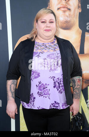 HOLLYWOOD, CA - 29. März: Robin Christiansen, in Los Angeles Premiere von Andre der Riese von HBO Dokumentarfilme an Pacific Cinerama Dome in Hollywood, Kalifornien am 29. März 2018. Credit: Faye Sadou/MediaPunch Stockfoto