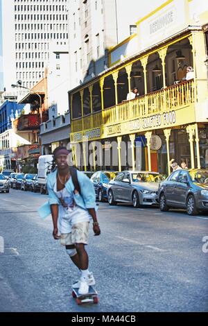 Long Street in Kapstadt, Südafrika Stockfoto