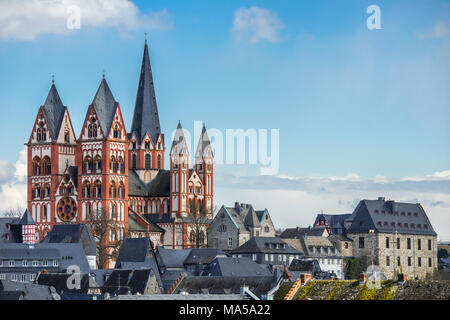 Saint George's Cathedral (Limburger Dom) in Balduinstein, Deutschland Stockfoto