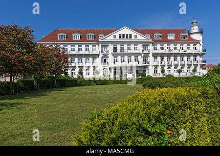 Apartmenthaus "Haus am Park", Kühlungsborn-West, administrativ Bezirk Rostock, Stockfoto