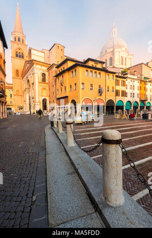 Basilika von Sant'Andrea in Mantua, Europa, Italien, Lombardei, Mantua Bezirk Stockfoto