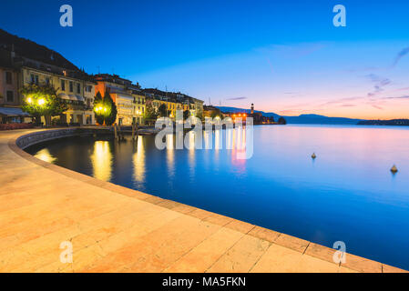 Salò, Gardasee, Lombardei, Italien Stockfoto