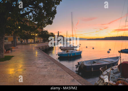 Salò, Gardasee, Lombardei, Italien Stockfoto