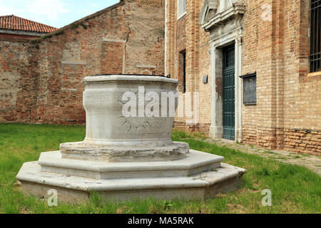 La Chiesa di Santa Maria degli Angeli, Murano Stockfoto