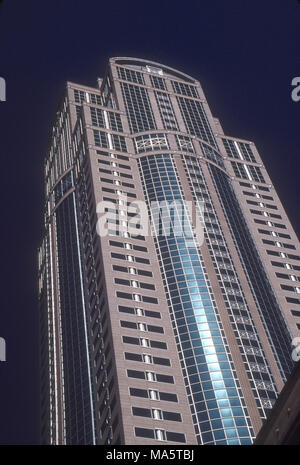 Nahaufnahme der hohes Gebäude in Seattle, Washington Stockfoto