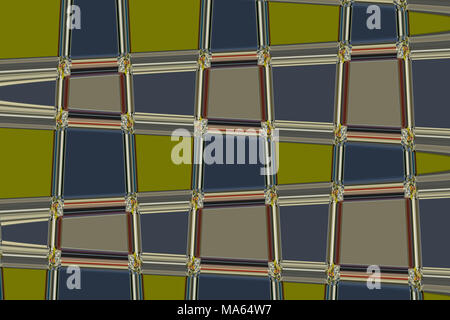 Hintergrund mosaik glas Grafik Interieur modern orange Stockfoto