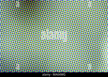 Optische Illusion mit Kreisen, dass die Wirkung von Bewegung erzeugen, als Hintergrund Stockfoto