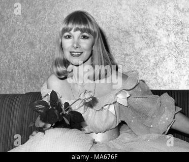 Susan Hampshire, drei Mal Emmy-winning englische Schauspielerin in den 80s Stockfoto