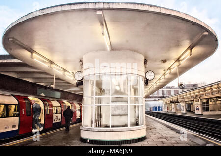 Londoner U-Bahn: East Finchley Stockfoto