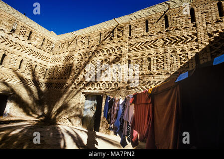 Architekturen in der alten Stadt in Medinah, Kairouan, Tunesien Stockfoto