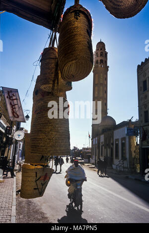 Der alte Markt in Medinah, Kairouan, Tunesien Stockfoto