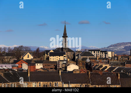 Paisley Abbey & Sehenswürdigkeiten Schottland Stockfoto