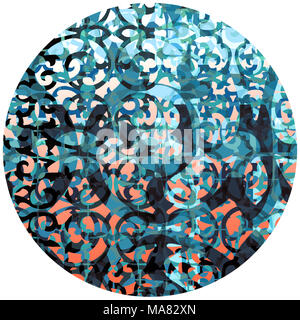 Blättern Muster Stockfoto