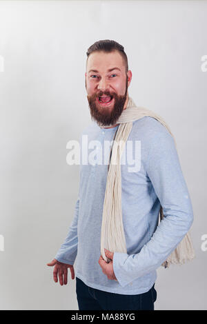 Positives Denken Mann Stockfoto