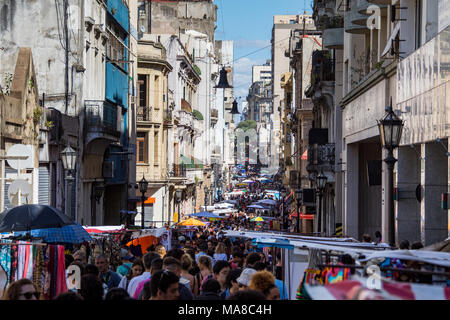 Feria de San Telmo, Markt am Sonntag, Buenos Aires, Argentinien Stockfoto