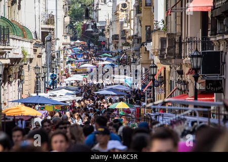 Feria de San Telmo, Markt am Sonntag, Buenos Aires, Argentinien Stockfoto