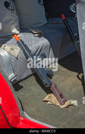 Auto Show in Ft. Weiß, Florida. Angepasste 1930 Studebaker Erskine mit 327 Kubikzoll Motor.. Stockfoto