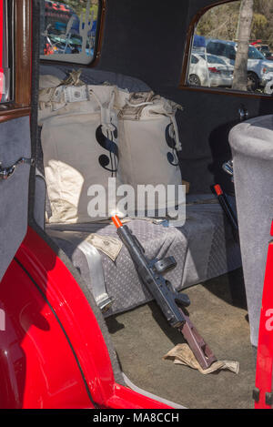 Auto Show in Ft. Weiß, Florida. Angepasste 1930 Studebaker Erskine mit 327 Kubikzoll Motor.. Stockfoto
