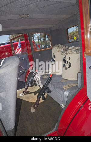 Auto Show in Ft. Weiß, Florida. Angepasste 1930 Studebaker Erskine mit 327 Kubikzoll Motor.. Stockfoto